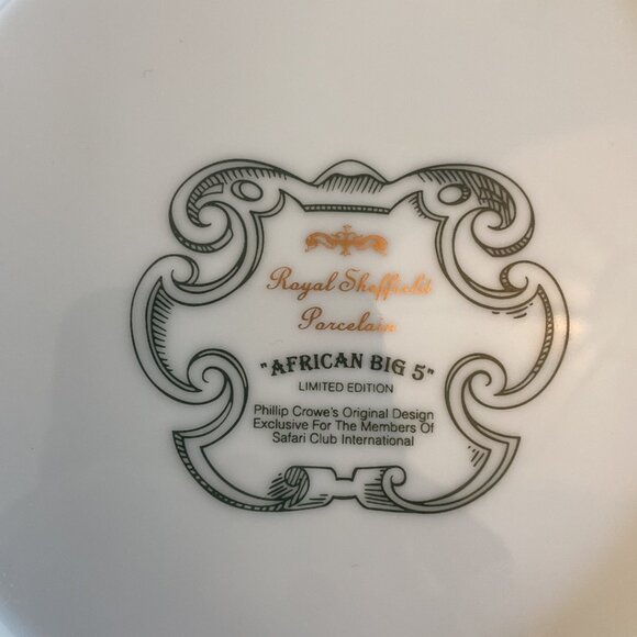 Royal Sheffield African Big 5 Vegetable Bowl - Picture 9 of 9